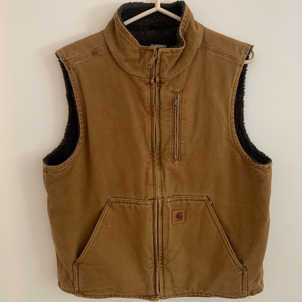 Carhartt Sherpa-Lined Mock Neck Vest